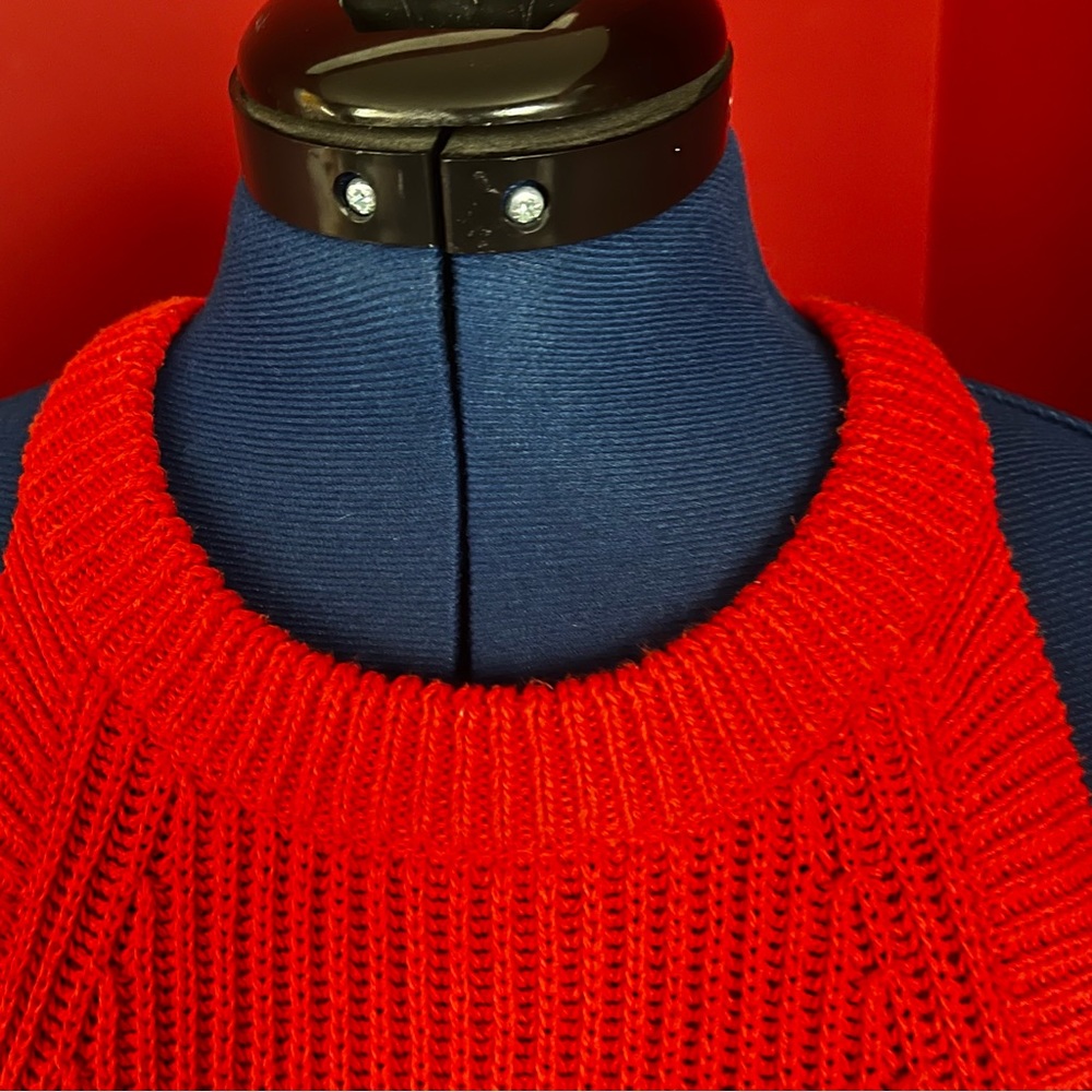 Madewell Red Valley Sweater Tank Top - Picture 9 of 13